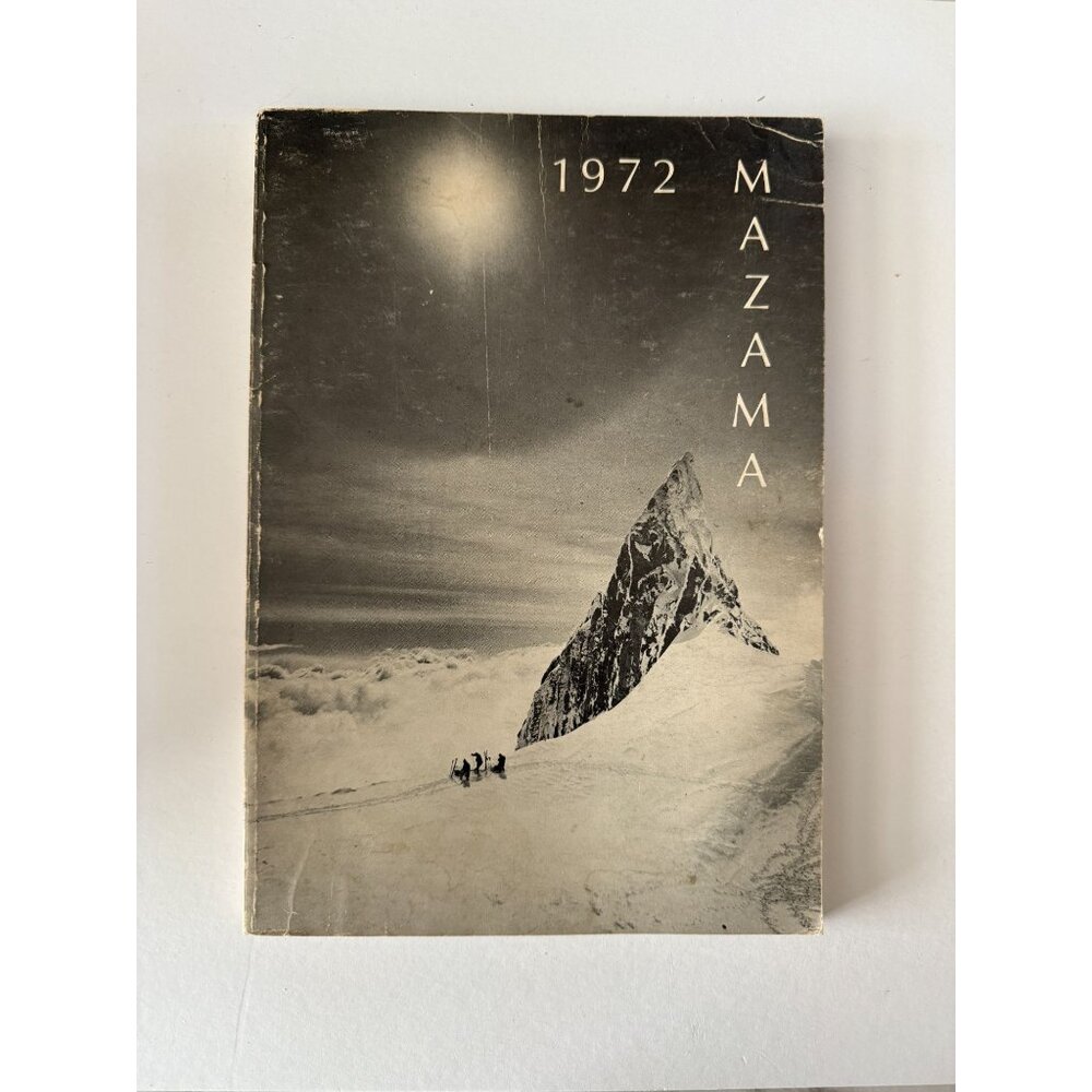 1972 Mazama Mountaineering Club Annual Climbing Journal & Pictures Black/White